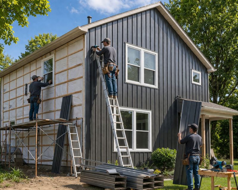 Metal Siding Service in Lamoille County, VT