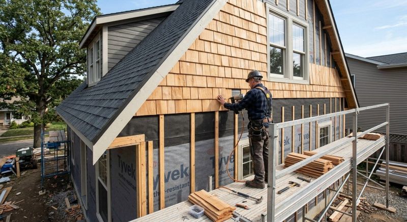 Shake Siding Installation in Grand Isle, VT