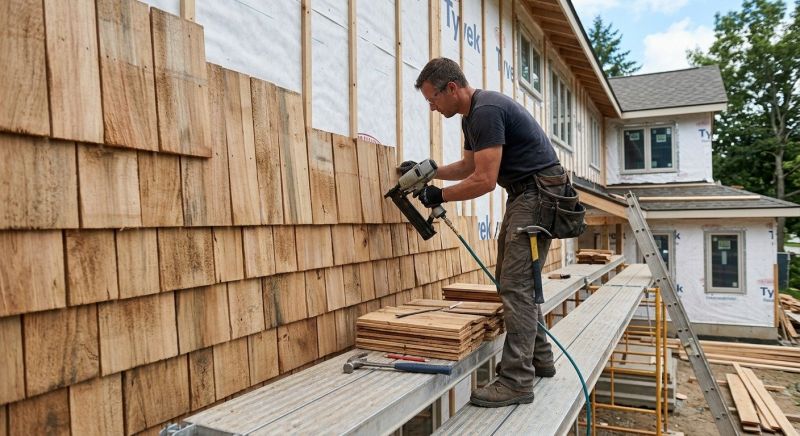 Shingle Siding Installation in Essex Junction, VT