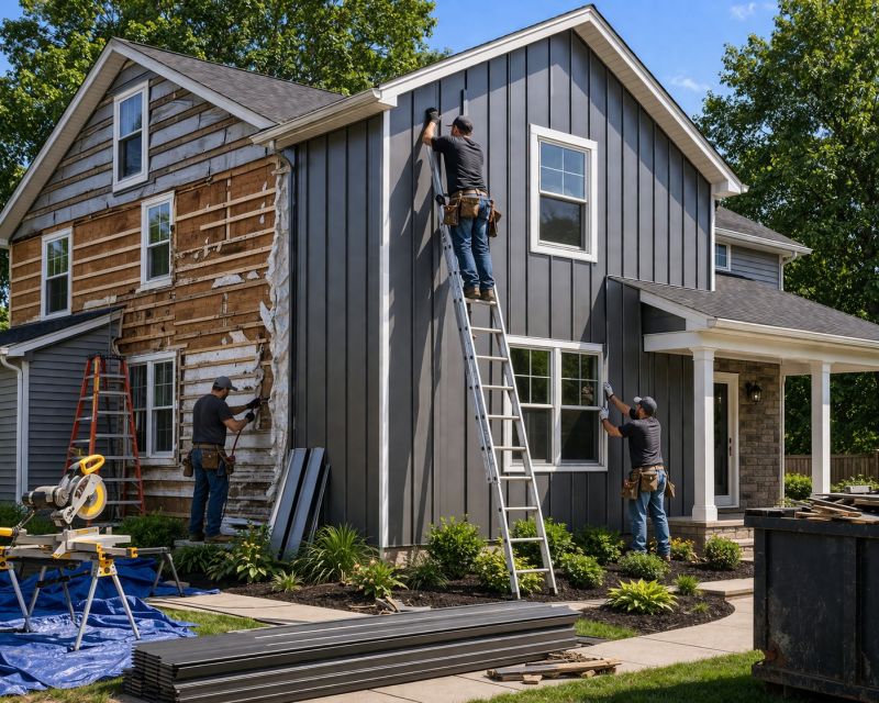 Siding Replacement in Essex Junction, VT
