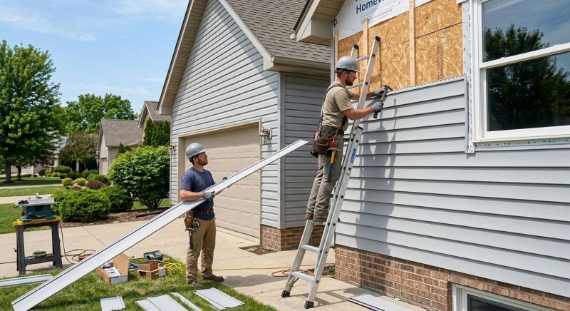 Vinyl Siding Installation in Williston, VT