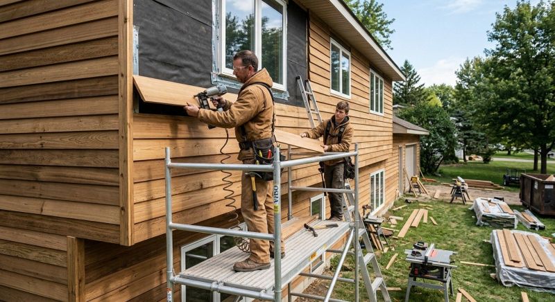 Wood Barn Siding Installation in Essex Junction, VT