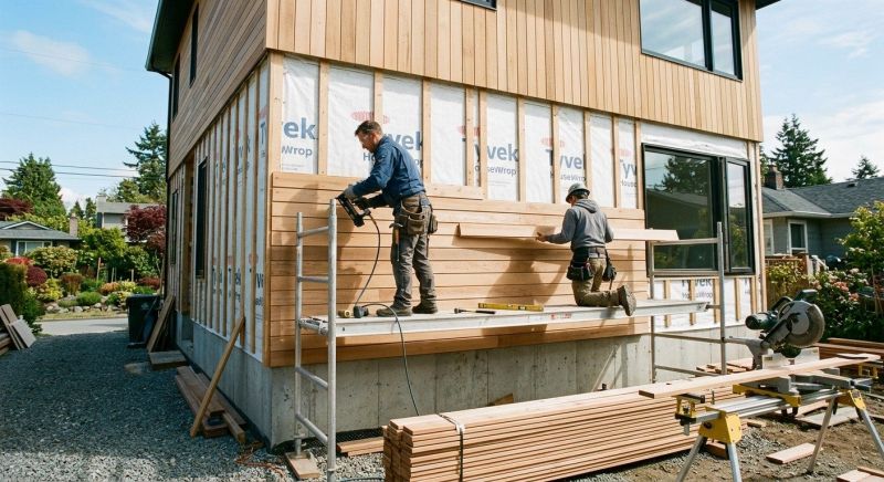 Wood Cladding Replacement in Essex Junction, VT