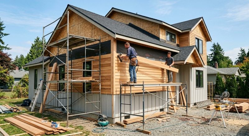 Wood Siding Installation in Grand Isle, VT