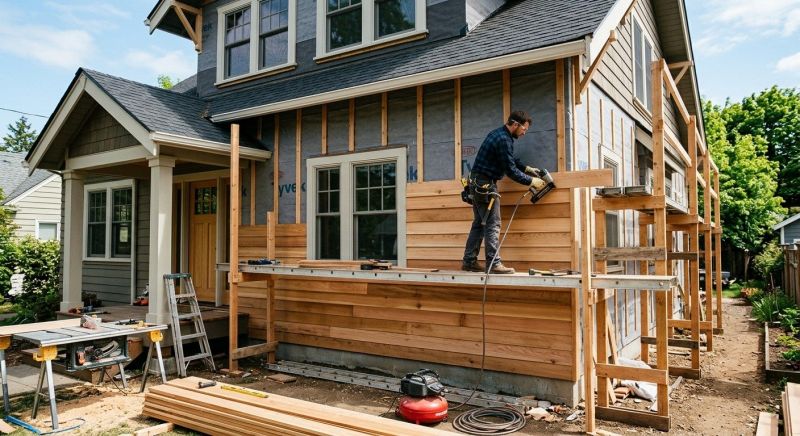 Wood Siding Replacement in Colchester, VT