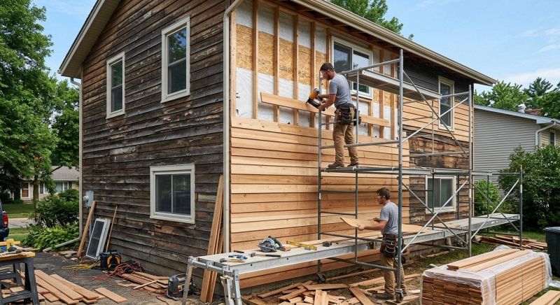 Wood Siding Replacement in Franklin County, VT