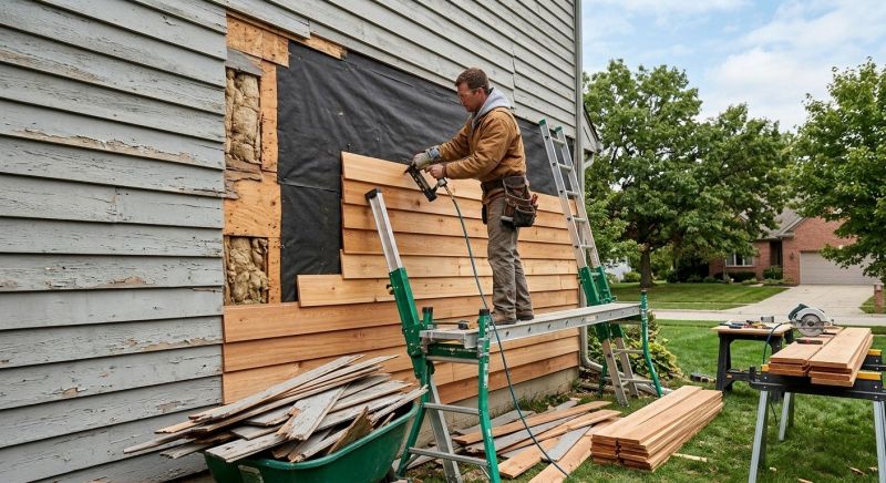 Wood Siding Replacement in Morrisville, VT
