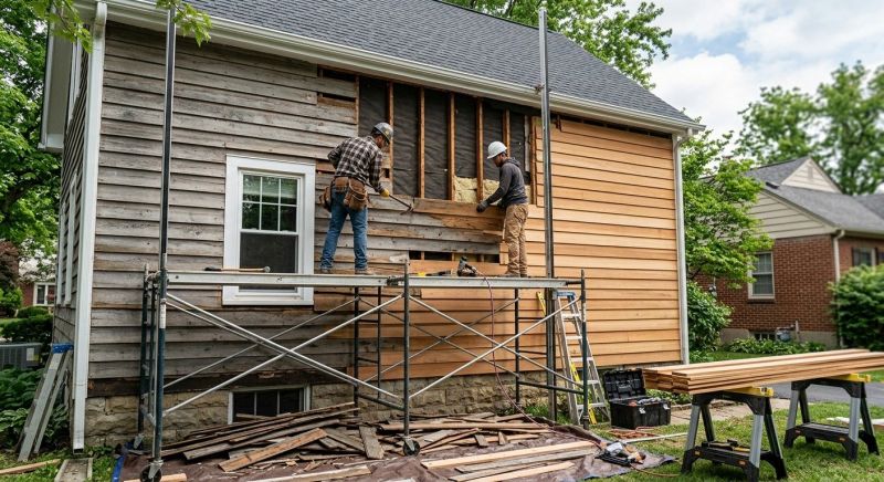 Wood Siding Replacement in Williston, VT