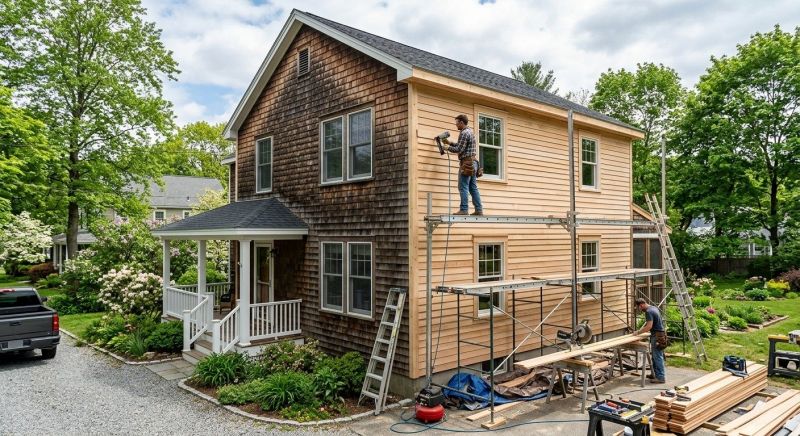 Wood Siding Replacement in Willsboro, NY